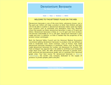 Tablet Screenshot of denatonium-benzoate.com